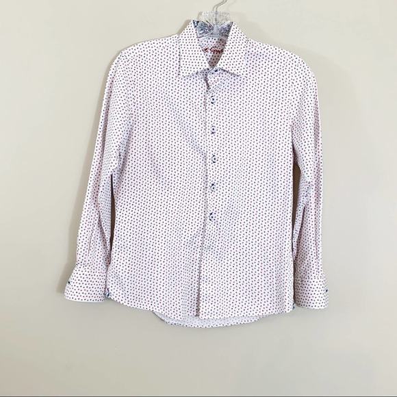 Robert Graham Triangle Pattern Button Down Shirt - Picture 1 of 8